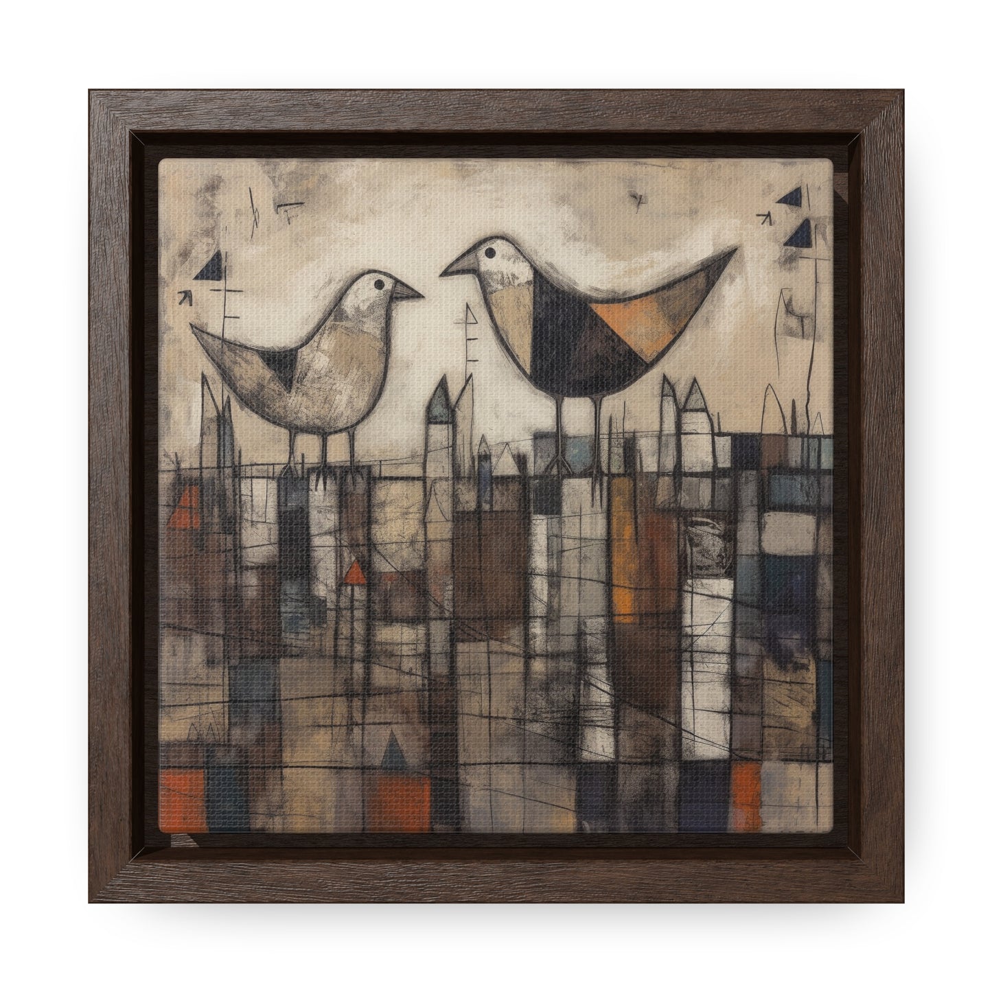 Bird 26, Gallery Canvas Wraps, Square Frame