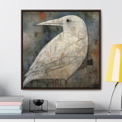 Bird 2, Gallery Canvas Wraps, Square Frame