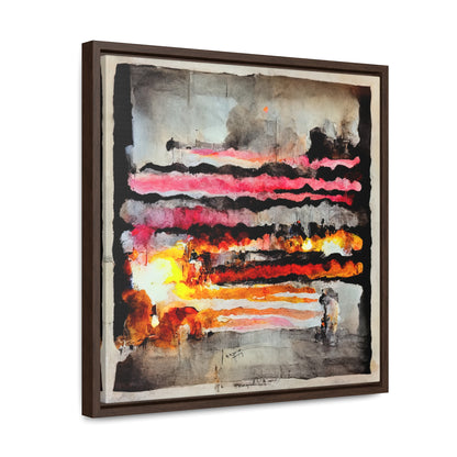 Land of the Sun 8, Valentinii, Gallery Canvas Wraps, Square Frame