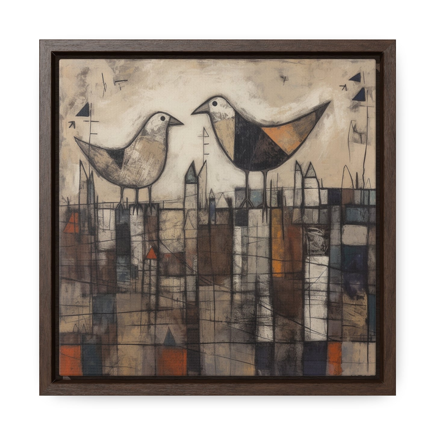 Bird 26, Gallery Canvas Wraps, Square Frame