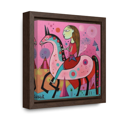 The Dreams of the Child 6, Gallery Canvas Wraps, Square Frame