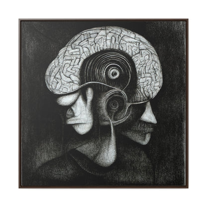 Brain 6, Valentinii, Gallery Canvas Wraps, Square Frame