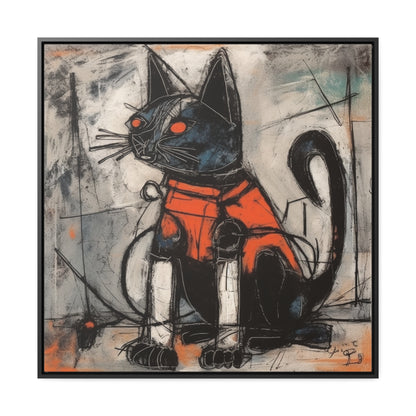 Cat 86, Gallery Canvas Wraps, Square Frame