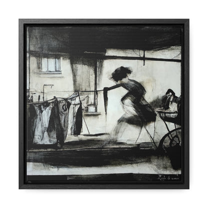 Domestic Memories 16, Valentinii, Gallery Canvas Wraps, Square Frame