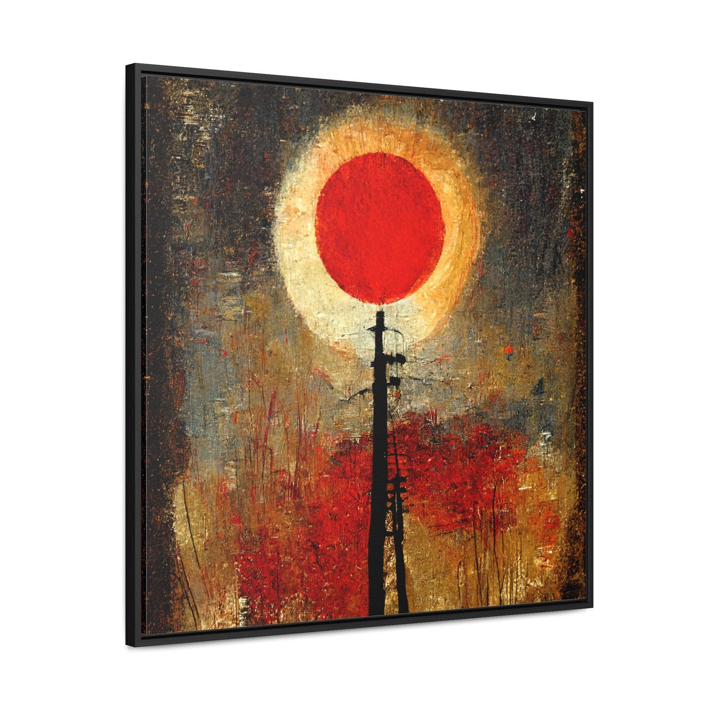 Land of the Sun 11, Valentinii, Gallery Canvas Wraps, Square Frame