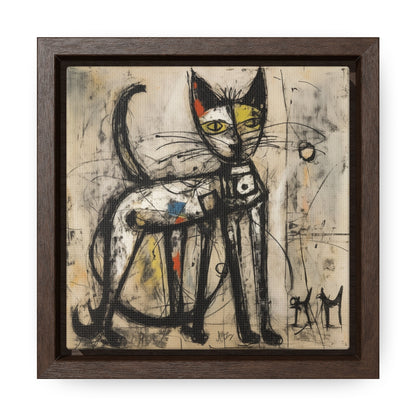 Cat 49, Gallery Canvas Wraps, Square Frame