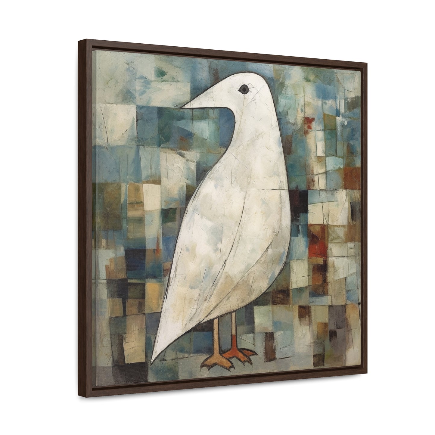 Bird 8, Gallery Canvas Wraps, Square Frame