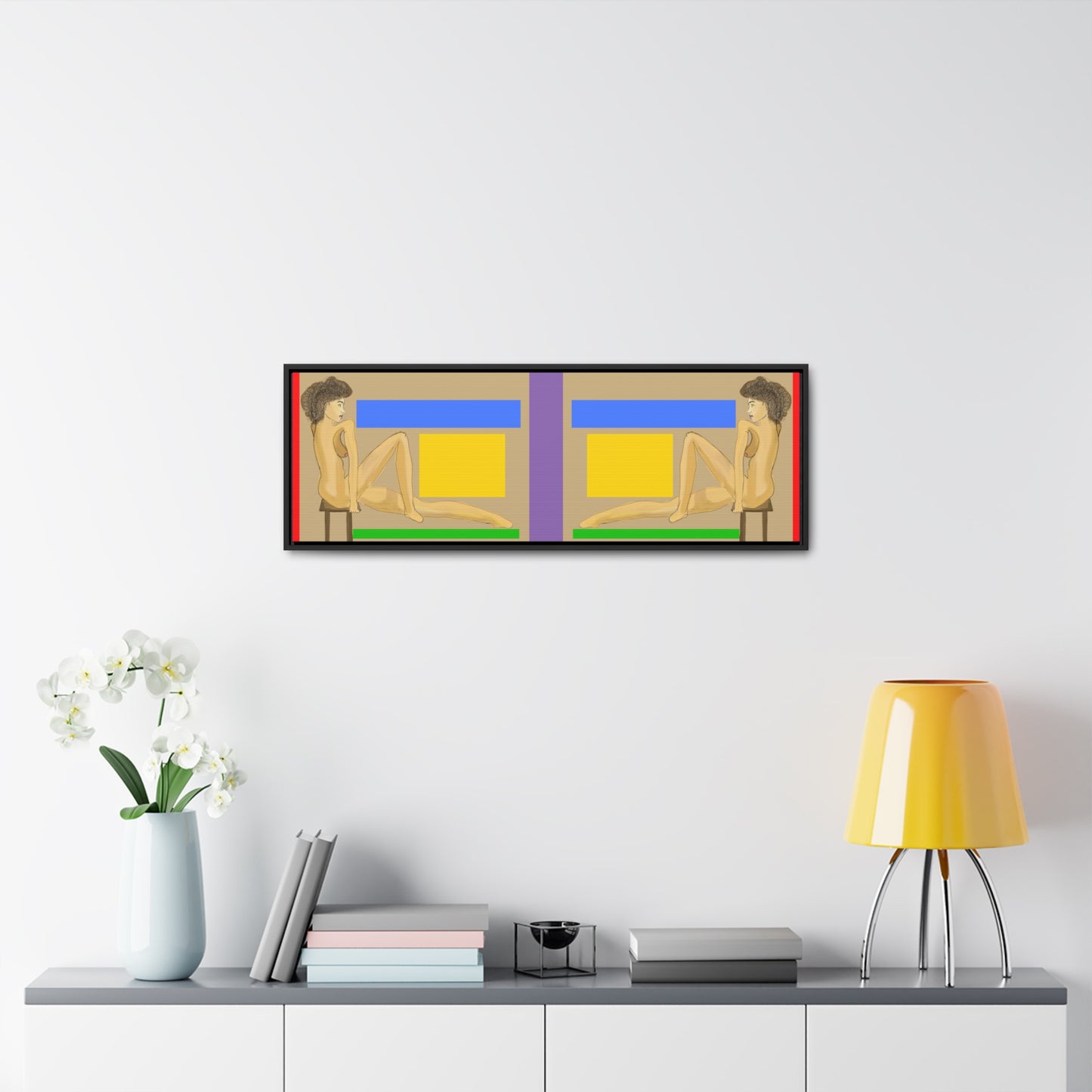 Tetris, Original Eduard Pavel, Gallery Canvas Wraps, Horizontal Frame