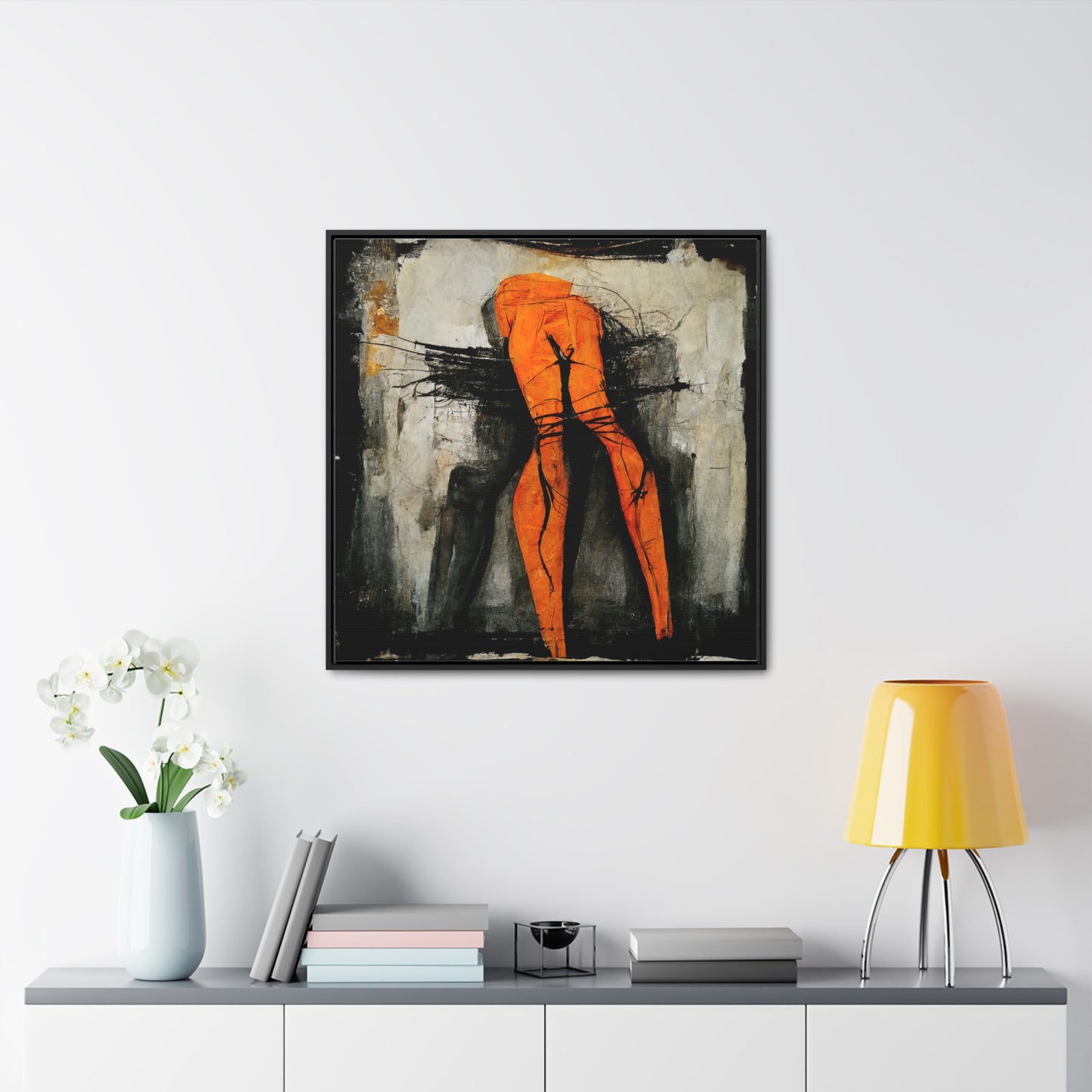 Feet and Drama 10, Valentinii, Gallery Canvas Wraps, Square Frame