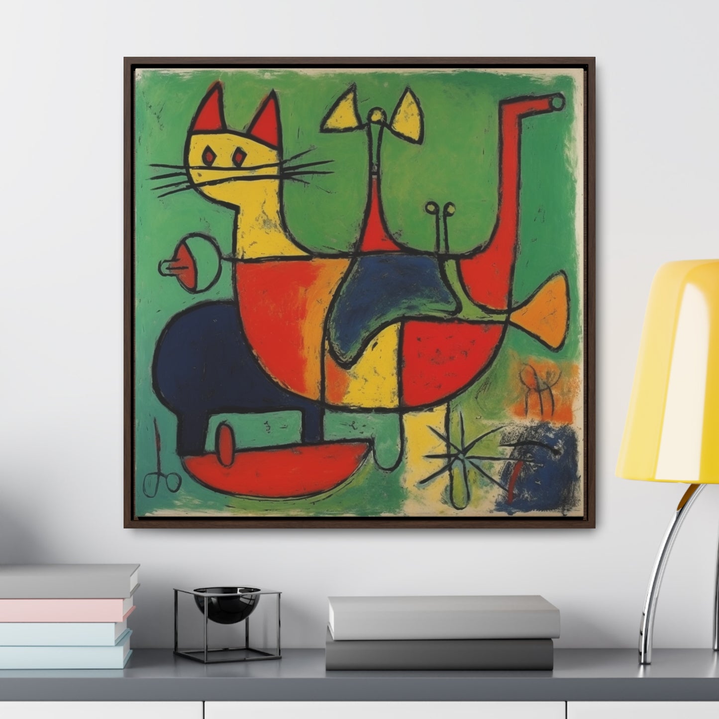 Cat 135, Gallery Canvas Wraps, Square Frame