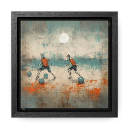 Childhood 39, Gallery Canvas Wraps, Square Frame