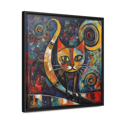 Cat 118, Gallery Canvas Wraps, Square Frame