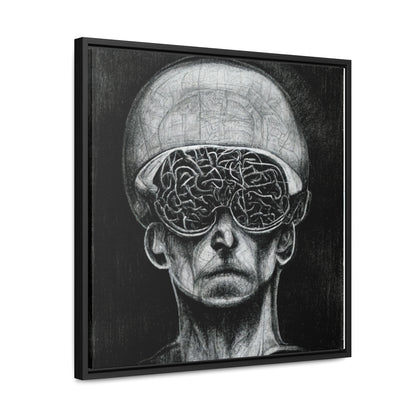 Brain 14, Valentinii, Gallery Canvas Wraps, Square Frame