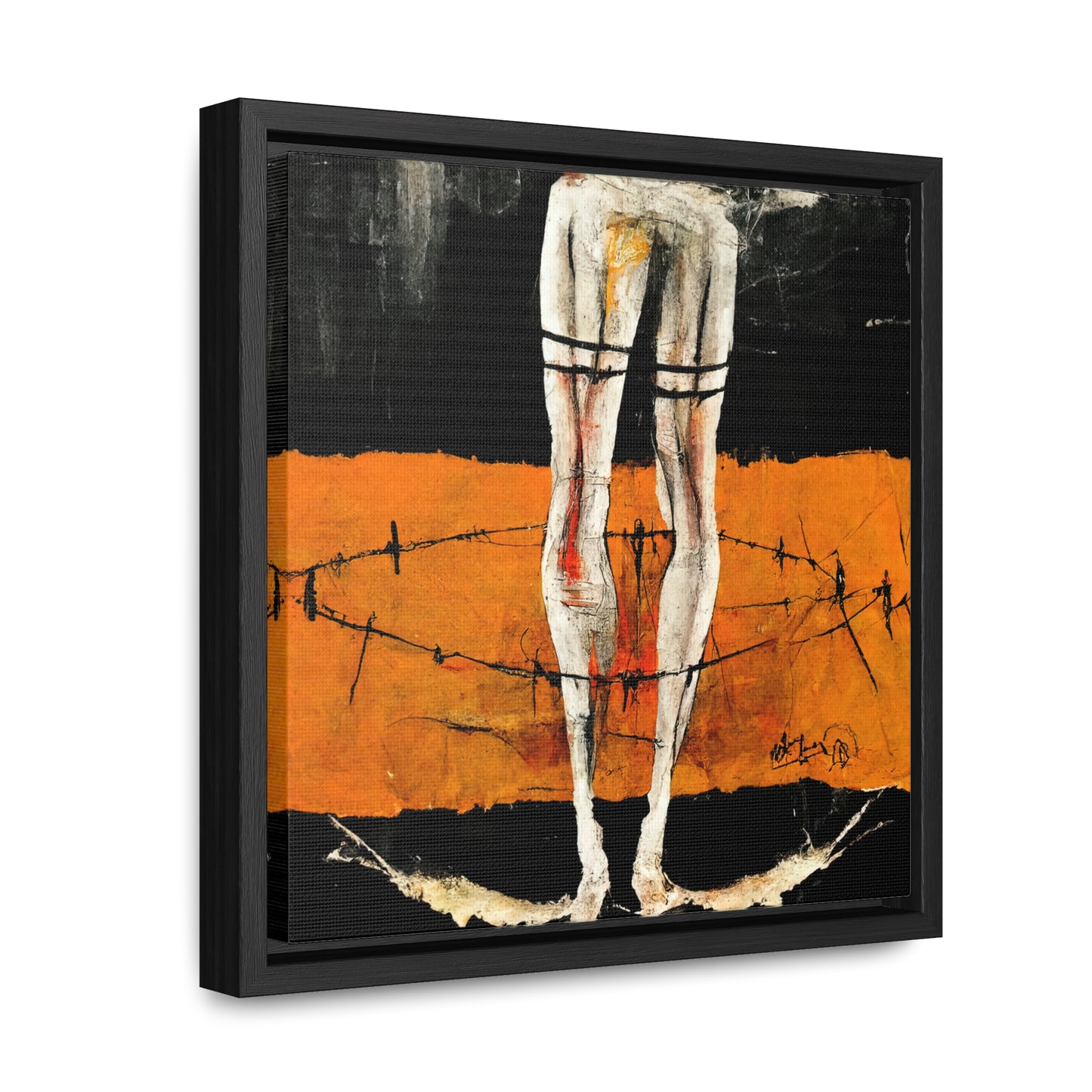 Feet and Drama 13, Valentinii, Gallery Canvas Wraps, Square Frame