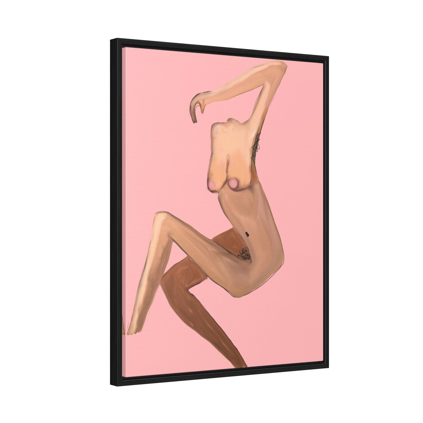 Body Mixture, Original Eduard Pavel, Gallery Canvas Wraps, Vertical Frame