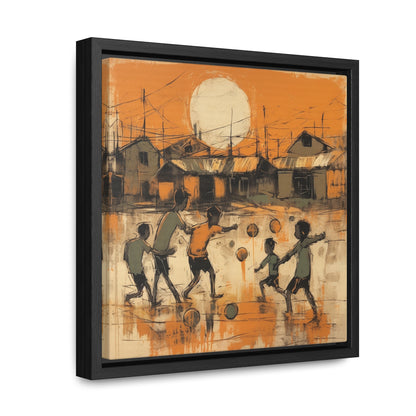 Childhood 22, Gallery Canvas Wraps, Square Frame