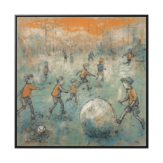 Childhood 34, Gallery Canvas Wraps, Square Frame