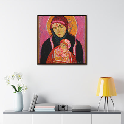 Mary and the Child 30, Valentinii, Gallery Canvas Wraps, Square Frame