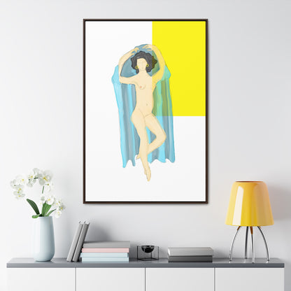 Dance in Nothingness, Original Eduard Pavel, Gallery Canvas Wraps, Vertical Frame