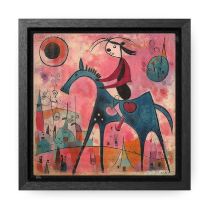 The Dreams of the Child 50, Gallery Canvas Wraps, Square Frame