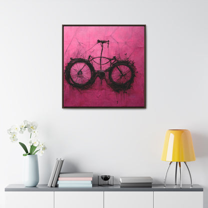 Bicycle 3, Valentinii, Gallery Canvas Wraps, Square Frame