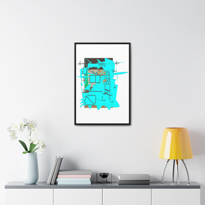 Naive City, Gallery Canvas Wraps, Vertical Frame