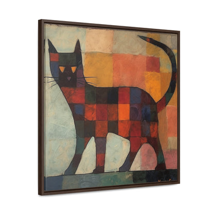 Cat 18, Gallery Canvas Wraps, Square Frame