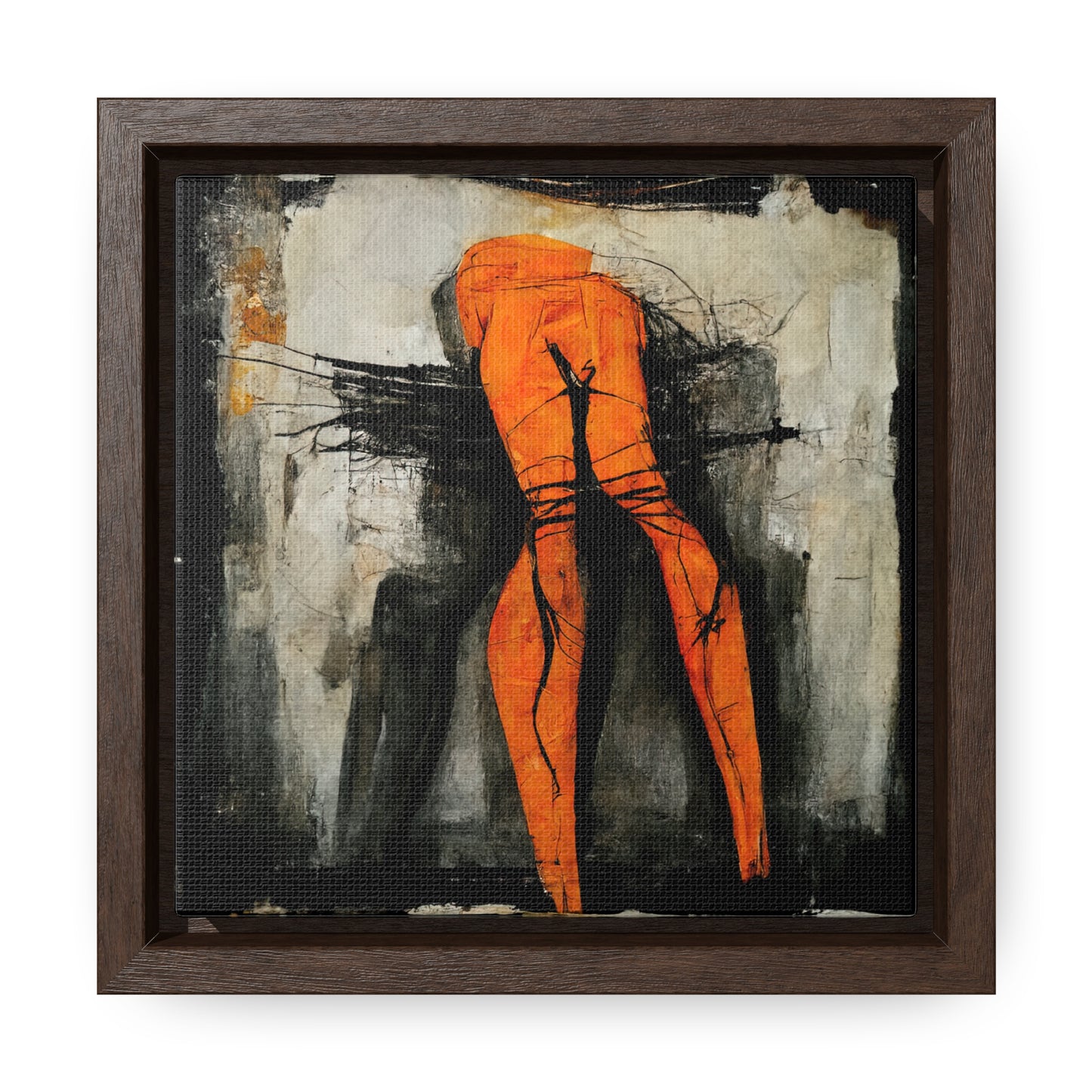 Feet and Drama 20, Valentinii, Gallery Canvas Wraps, Square Frame