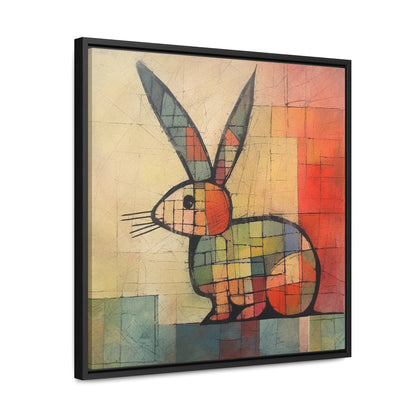 Rabbit 27, Gallery Canvas Wraps, Square Frame