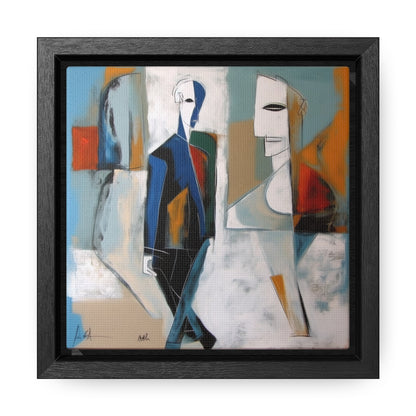 Sad Man 26, Valentinii, Gallery Canvas Wraps, Square Frame