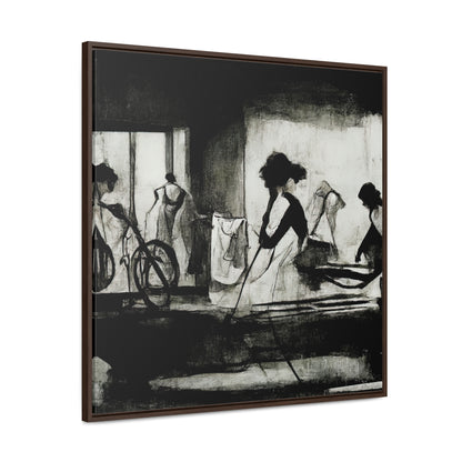 Domestic Memories 29, Valentinii, Gallery Canvas Wraps, Square Frame