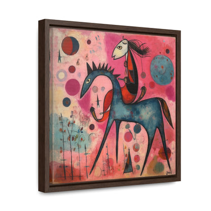 The Dreams of the Child 26, Gallery Canvas Wraps, Square Frame