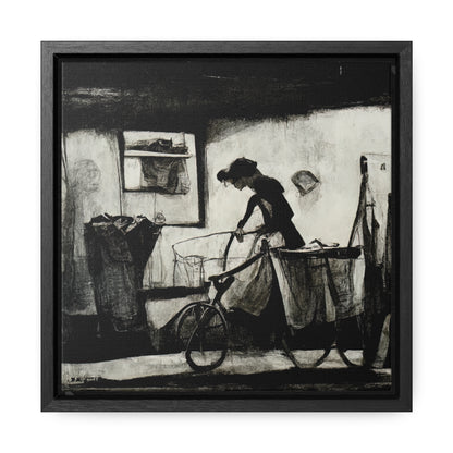 Domestic Memories 28, Valentinii, Gallery Canvas Wraps, Square Frame