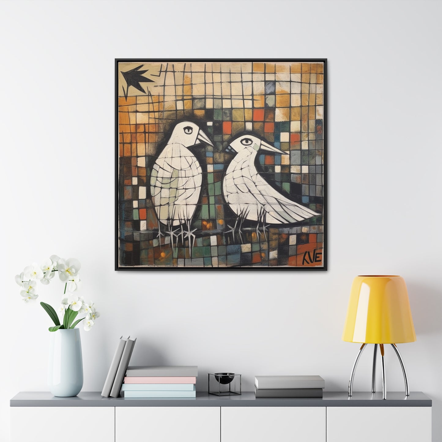 Bird 36, Gallery Canvas Wraps, Square Frame