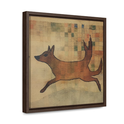 V Dog 5, Gallery Canvas Wraps, Square Frame