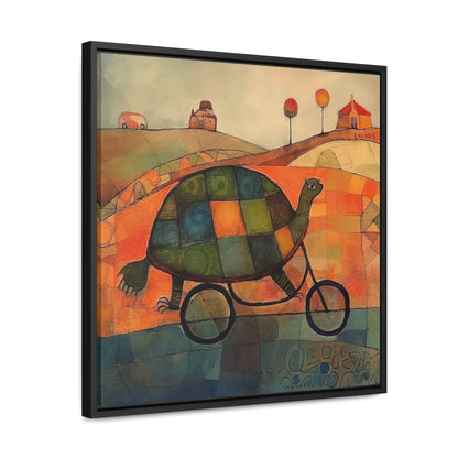 Turtle 13, Gallery Canvas Wraps, Square Frame