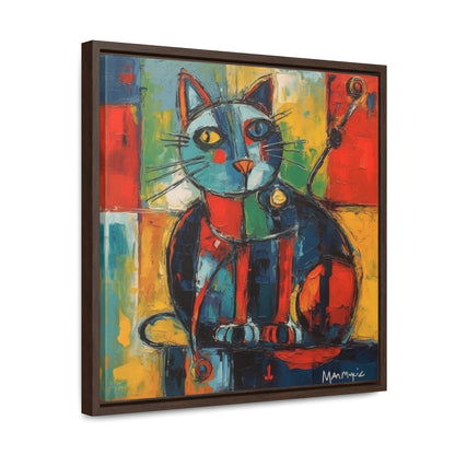 Cat 65, Gallery Canvas Wraps, Square Frame