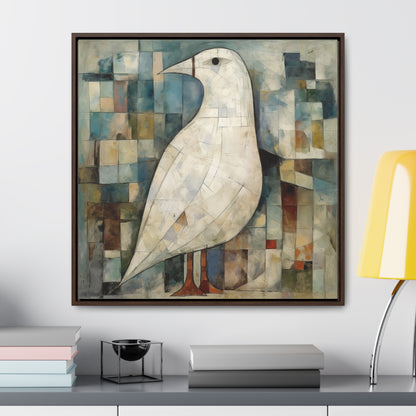 Bird 15, Gallery Canvas Wraps, Square Frame