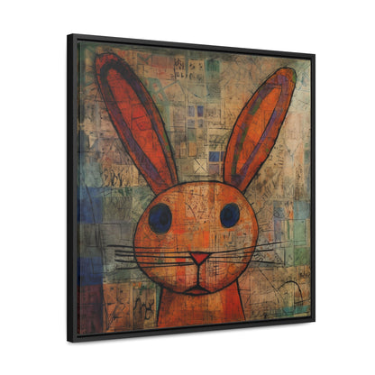 Rabbit 12, Gallery Canvas Wraps, Square Frame