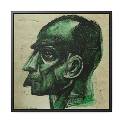 Heads 12, Valentinii, Gallery Canvas Wraps, Square Frame