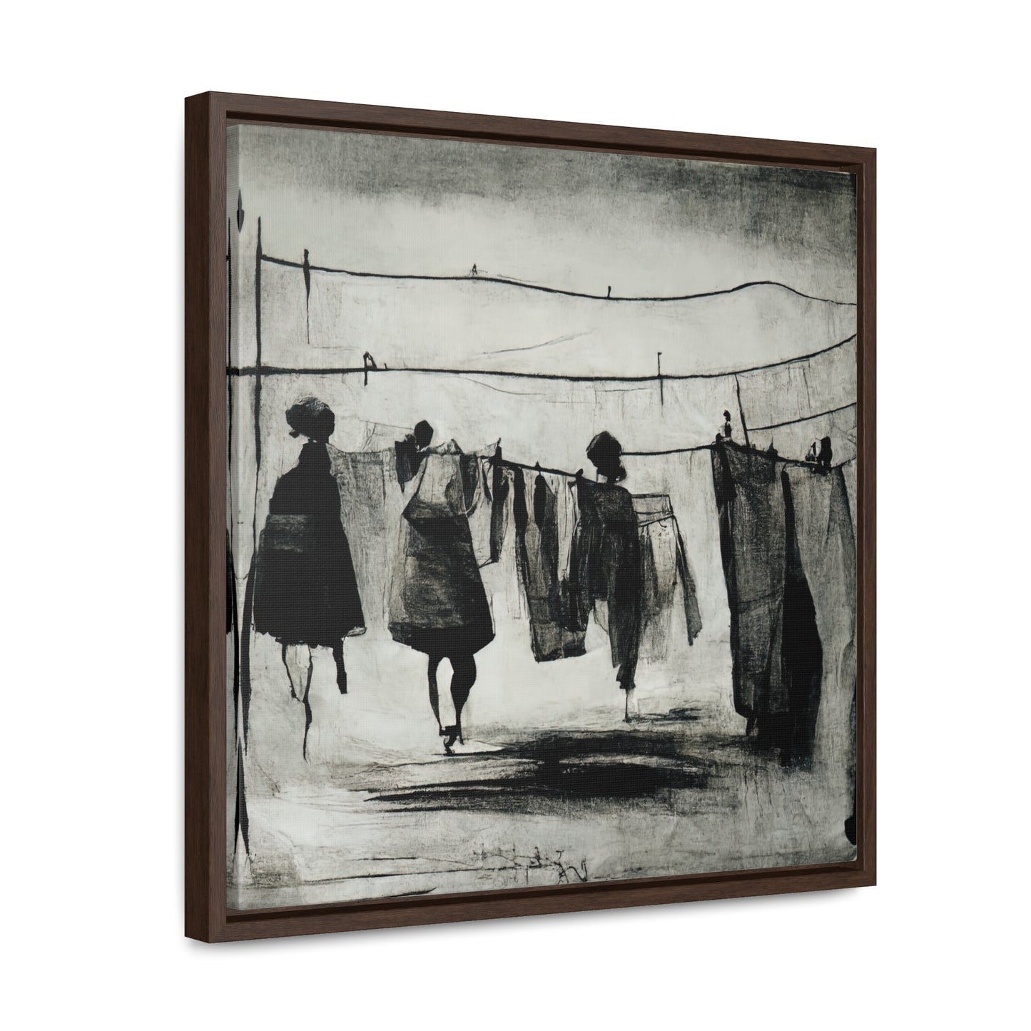 Domestic Memories 6, Valentinii, Gallery Canvas Wraps, Square Frame