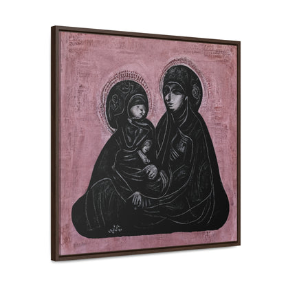 Mary and the Child 7, Valentinii, Gallery Canvas Wraps, Square Frame