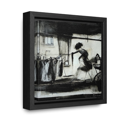 Domestic Memories 16, Valentinii, Gallery Canvas Wraps, Square Frame