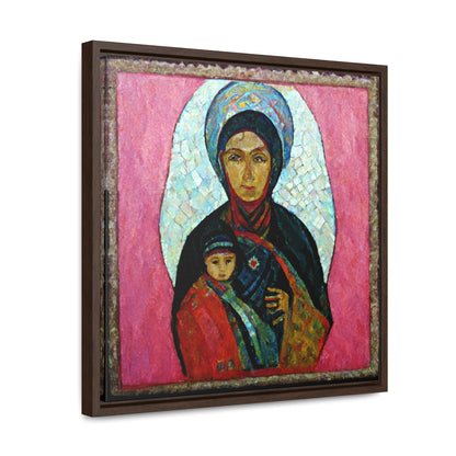 Mary and the Child 11, Valentinii, Gallery Canvas Wraps, Square Frame