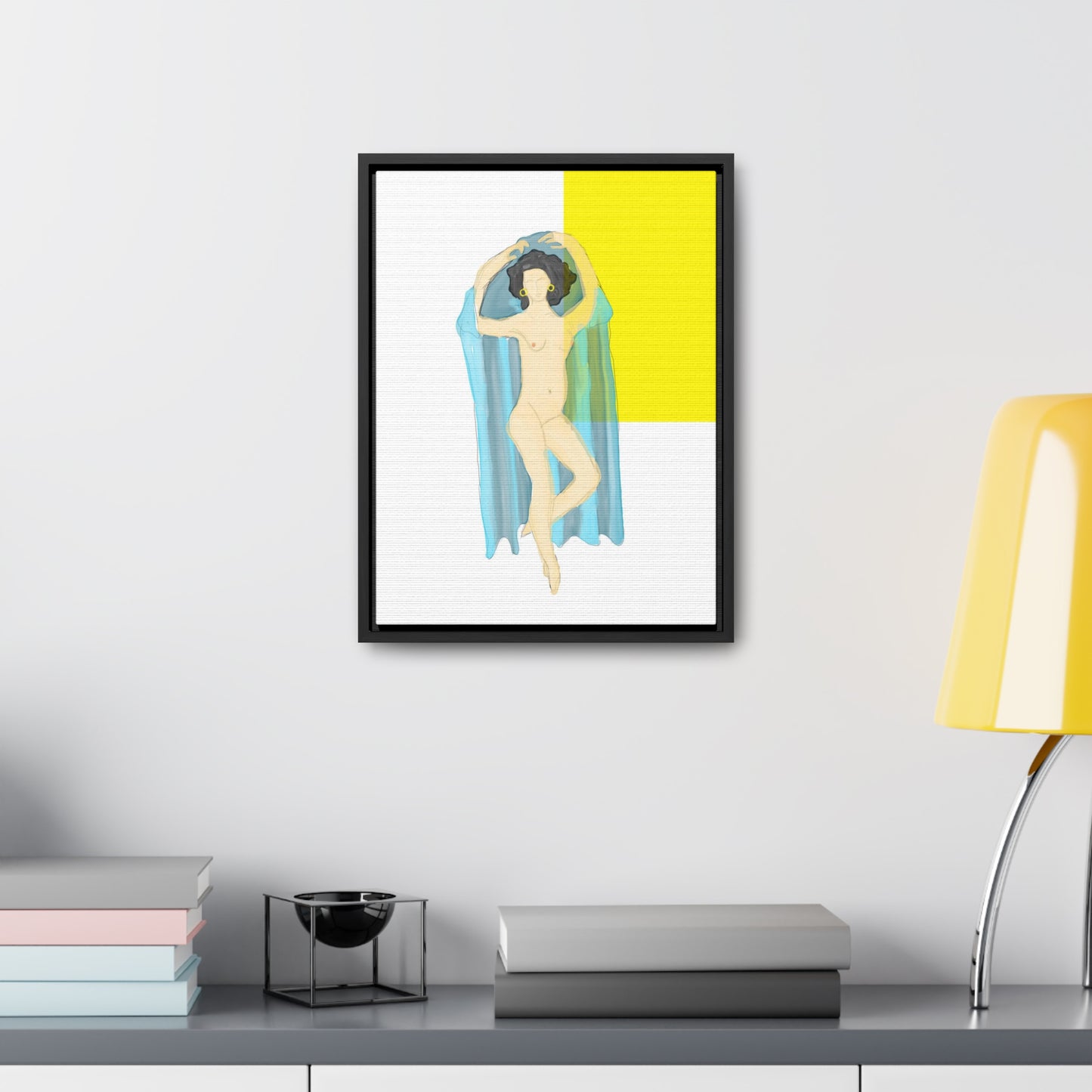 Dance in Nothingness, Original Eduard Pavel, Gallery Canvas Wraps, Vertical Frame