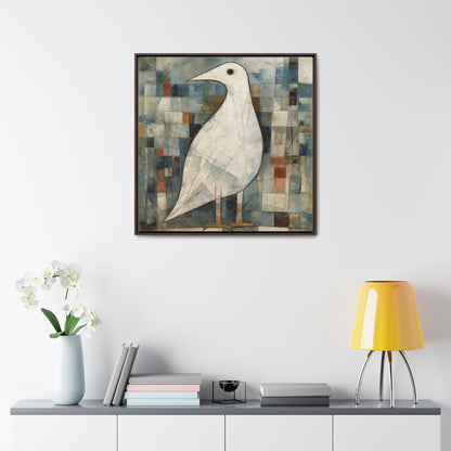 Bird 16, Gallery Canvas Wraps, Square Frame