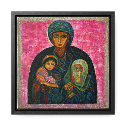 Mary and the Child 28, Valentinii, Gallery Canvas Wraps, Square Frame