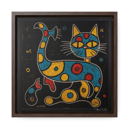 Cat 125, Gallery Canvas Wraps, Square Frame