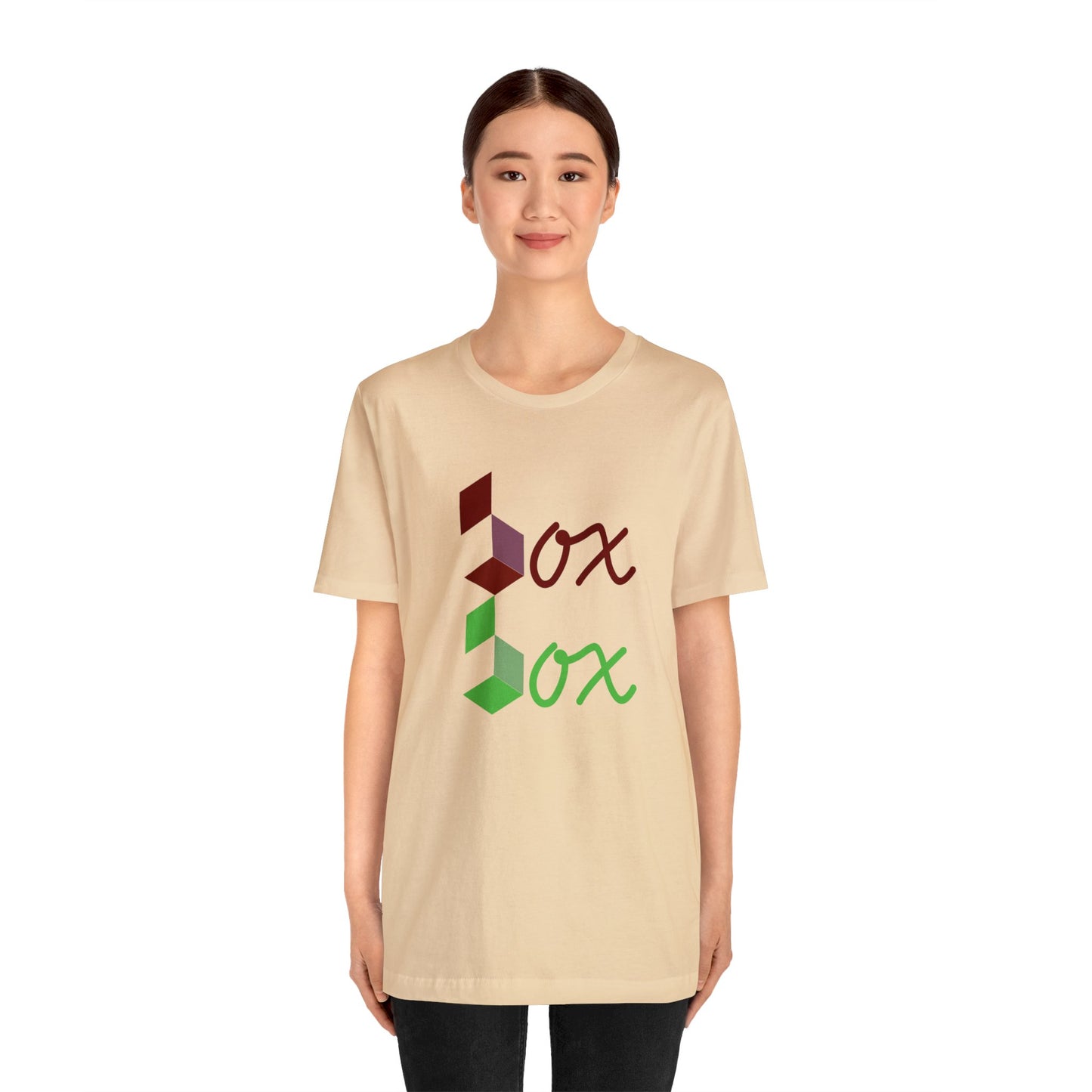 Box, Unisex Jersey Short Sleeve Tee