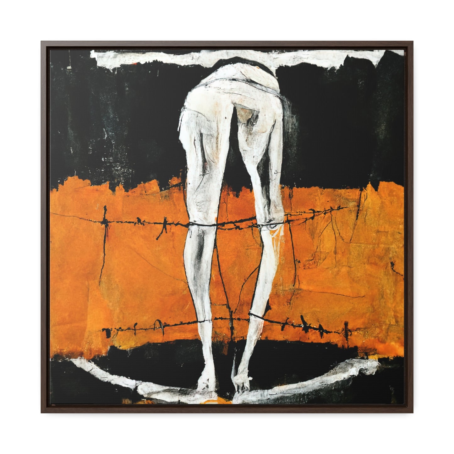 Feet and Drama 14, Valentinii, Gallery Canvas Wraps, Square Frame